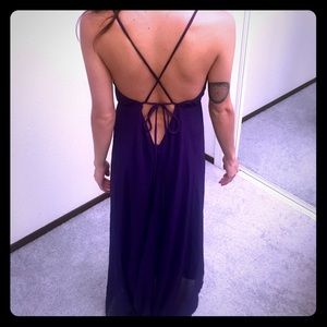 Floor Length Chiffon dress