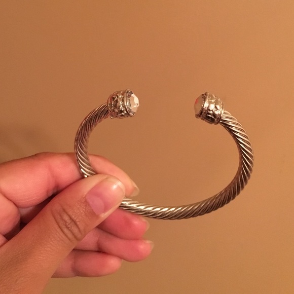 Silver bangle