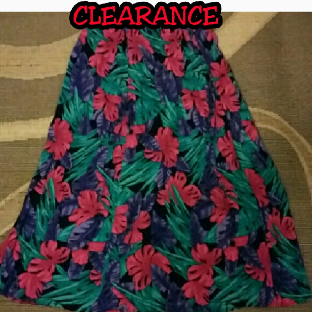 PreLoved Vintage Below the Knee Skirt