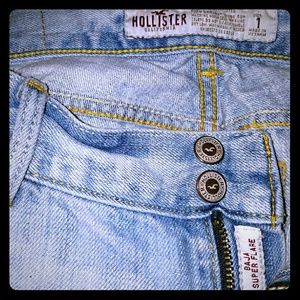 Hollister Baja Super Flare Ripped  size 1