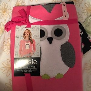 Kensie thermal pj pajama set