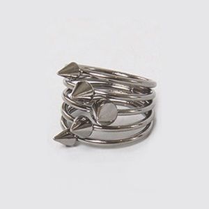 KARMALOOP | Spike Stacked Ring