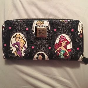 Disney Princess Dooney&Burke Zip Wallet