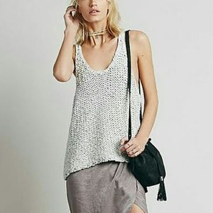 💙 HP 💙 Free People Stars that Shine Sweater Tank