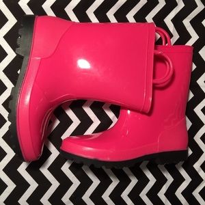 Hot Pink Rain Boots