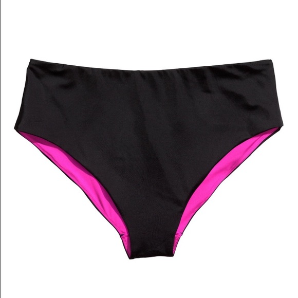 NWT - H & M Black Bikini Swimsuit Bottoms - Picture 2 of 3