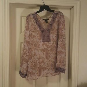 Gorgeous sheer blouse