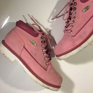 Shoes - V RARE PINK LUGZ ANKLE COMBAT BOOT Shoes - V RARE PINK LUGZ ANKLE COMBAT BOOT