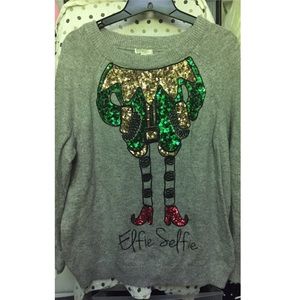Katy perry selfie elfie sweater