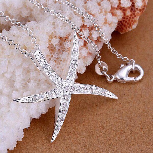 Jewelry - 925 stamped Starfish necklace