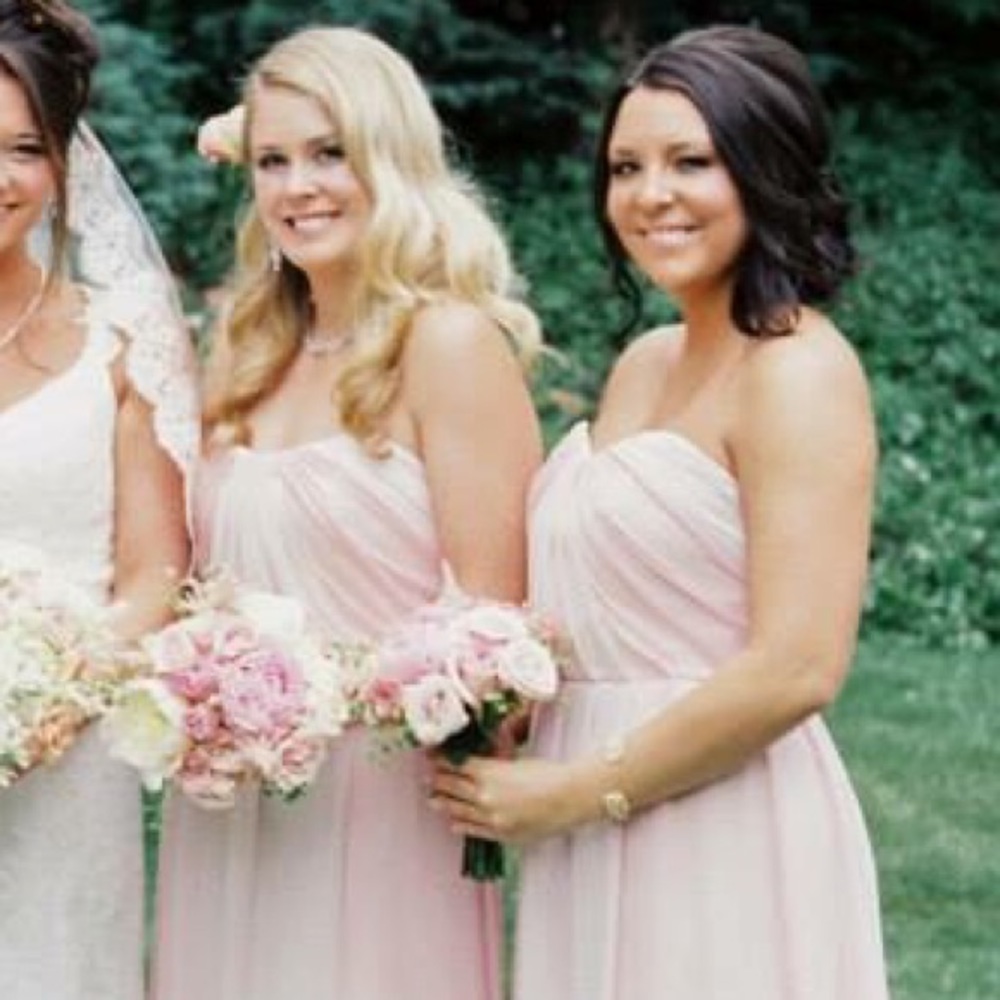 Bridesmaid dress- pale pink Jim Helm