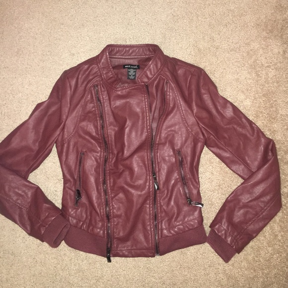 Wet Seal Jackets & Blazers - Burgundy jacket