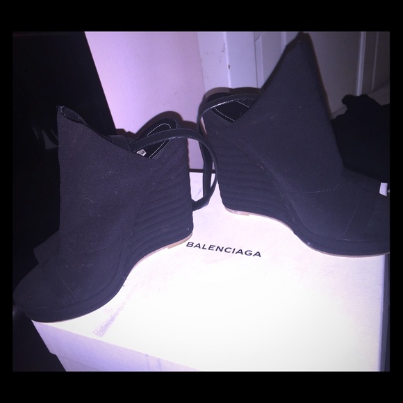 Givenchy Shoes - Balenciaga Glove neoprene wedge 37 7