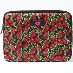 Betsey Johnson 15" Punk Rock Cherry Laptop Sleeve
