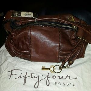Fossil Fifty-Four Zoey Top Zip-Brown