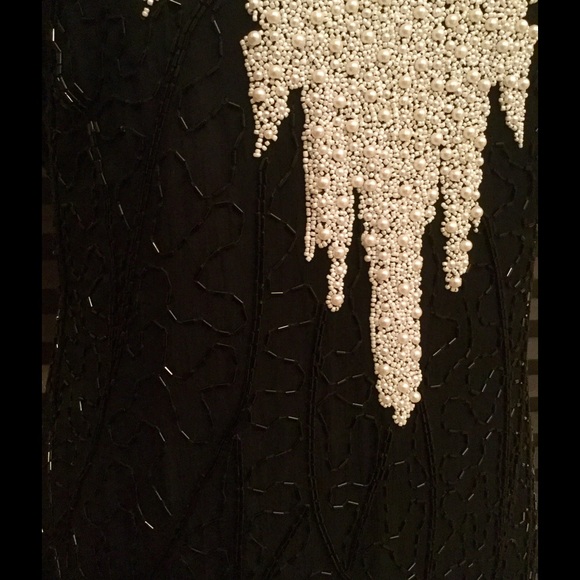 SCALA BEADED GOWN PRICE REDUCTION! - Picture 2 of 2