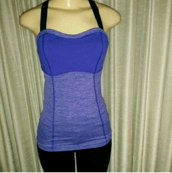Lululemon Wide Strap Criss Cross Tank