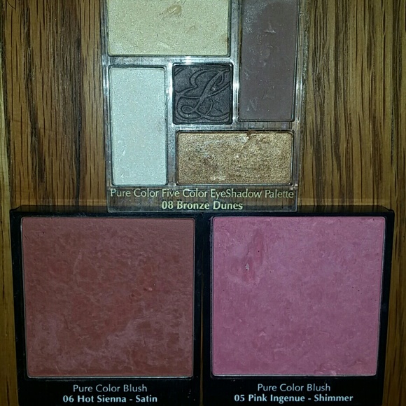 Estee Lauder Bronze Dunes Palette & 2 Pure Blush