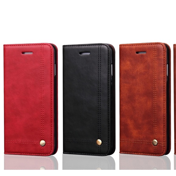 iPhone 7 / 7 Plus Genuine leather wallet Case