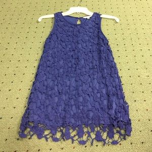 Adiva Tops - 🌀Rich Navy Blue Lined Lace Sleeveless Top🌀 Adiva Tops - 🌀Rich Navy Blue Lined Lace Sleeveless Top🌀