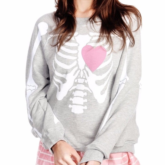 WILDFOX "My Beating Heart" Kim's Sweatshirt