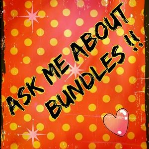 DISCOUNT ON BUNDLES!!