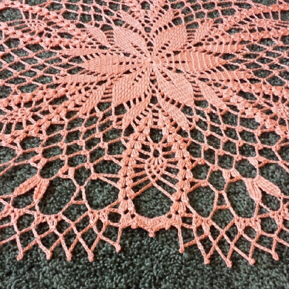 New 20" handmade crochet doily - Picture 3 of 3