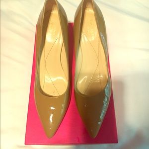 Kate spade nude pumps
