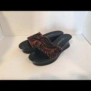 Yves Saint Laurent Pony Hair Wedges SZ 8