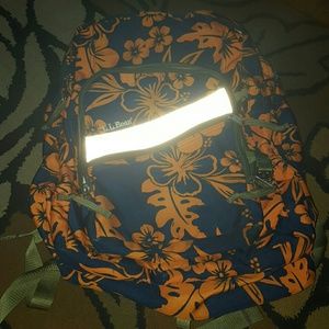 L.L. Bean backpack.