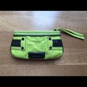 L.A.M.B. Mini Clutch in Lime Green