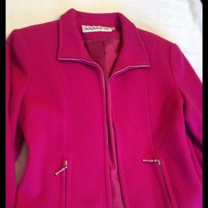 Hot Pink MACKINTOSH zip up jacket.