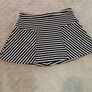 Candies black and white skater style mini