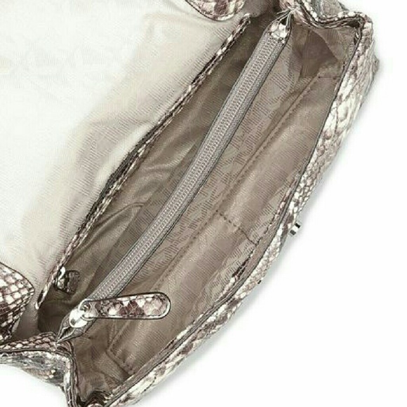 NWT Michael Kors Quilted Leather Python Purse - Picture 4 of 4