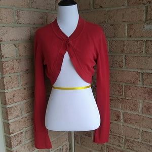 Silk blend cardigan.