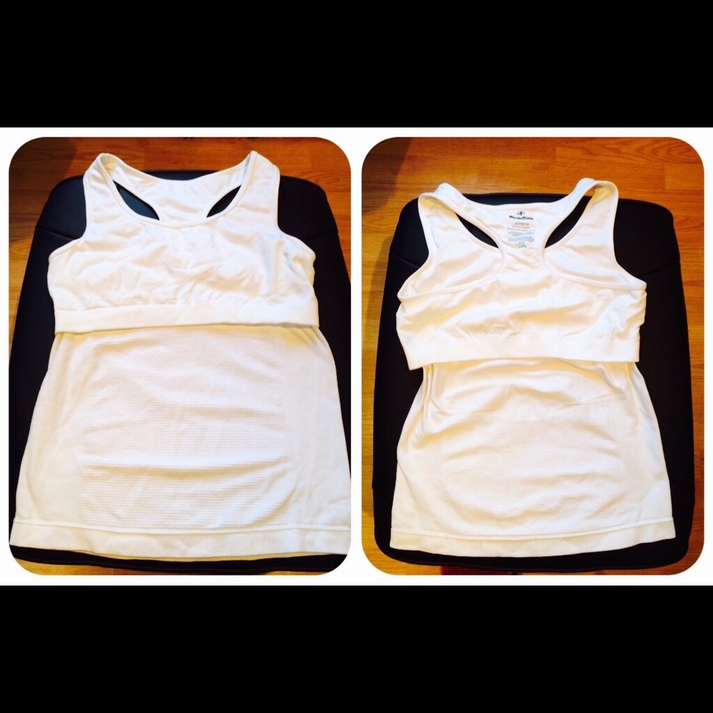 NEW NordicTrack top with sport bra