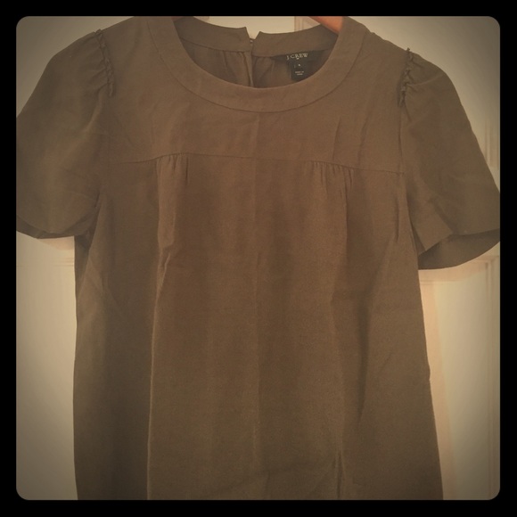 Forest green blouse