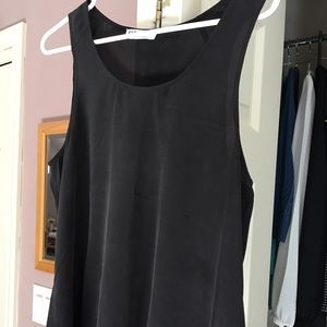 Silk tank top