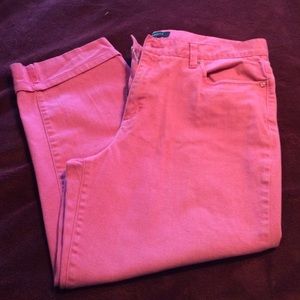Rose Pink Talbots Capris (EUC)