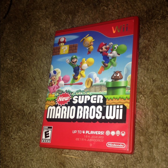 Super Mario Brothers Wii Game