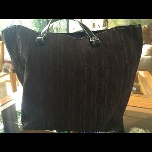 Carolina Herrera brown tote