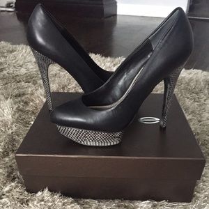 Bebe Veronica Black Pumps