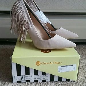 SEXY FRINGE HEELS