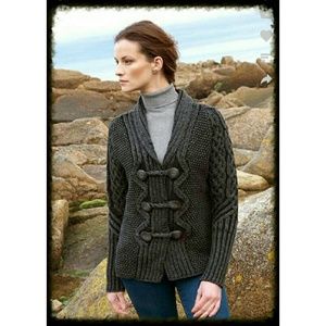 💰💲⬇😃 Inis Crafts Merino Wool Cardigan