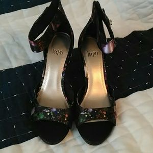 Women's floral heels