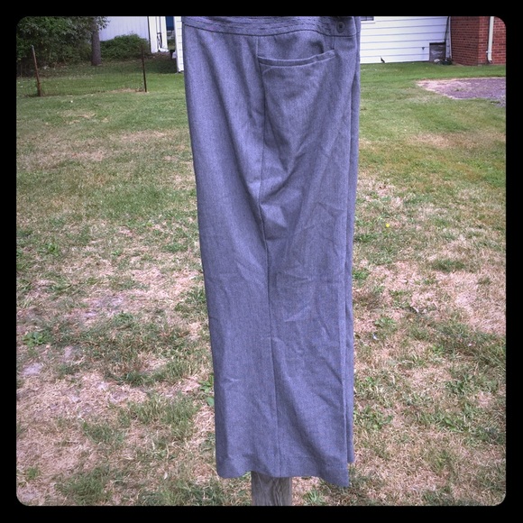 Fashion bug black and white dress slacks