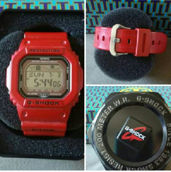 Red G SHOCK Watch