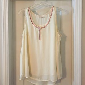 Cream tank from Stitchfix
