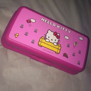 Cute Hello Kitty Tupperware Lunch Box