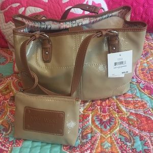 Nine West purse and wristlet.